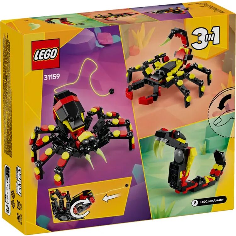 Product LEGO® Creator: Άγρια Ζώα: Εντυπωσιακή Αράχνη (31159) image