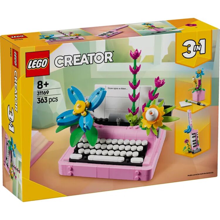 Product LEGO® Creator: Γραφομηχανή με Λουλούδια (31169) image