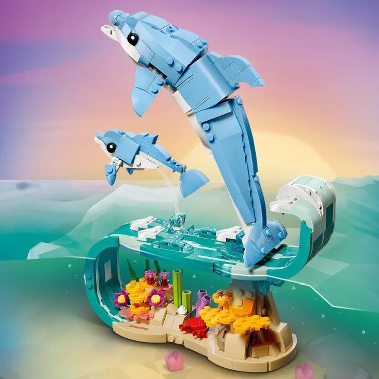 Product LEGO® Creator: Sea Animals: Beautiful Dolphins (31385) image