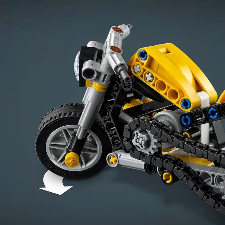 Product LEGO® Technic: Yellow Motorcycle (42225) image