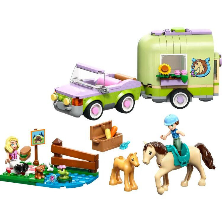 Product LEGO® Friends: Horse & Baby Foal Trailer (42695) image