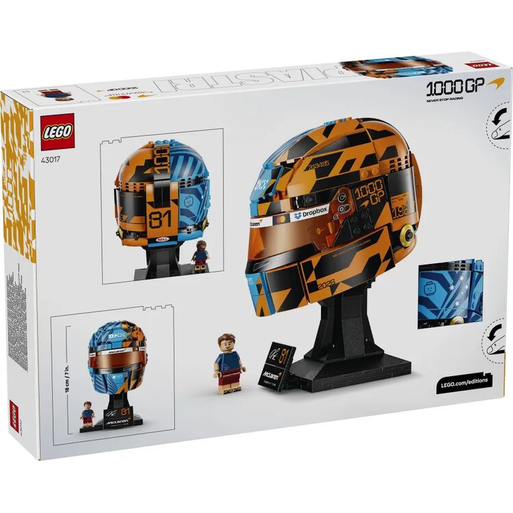 Product LEGO® Editions™: Vehicles Oscar Piastri Helmet (43017) image