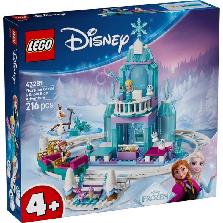 Product LEGO® Disney: Frozen Elsa’s Ice Castle & Snow Ride Adventure (43281) image