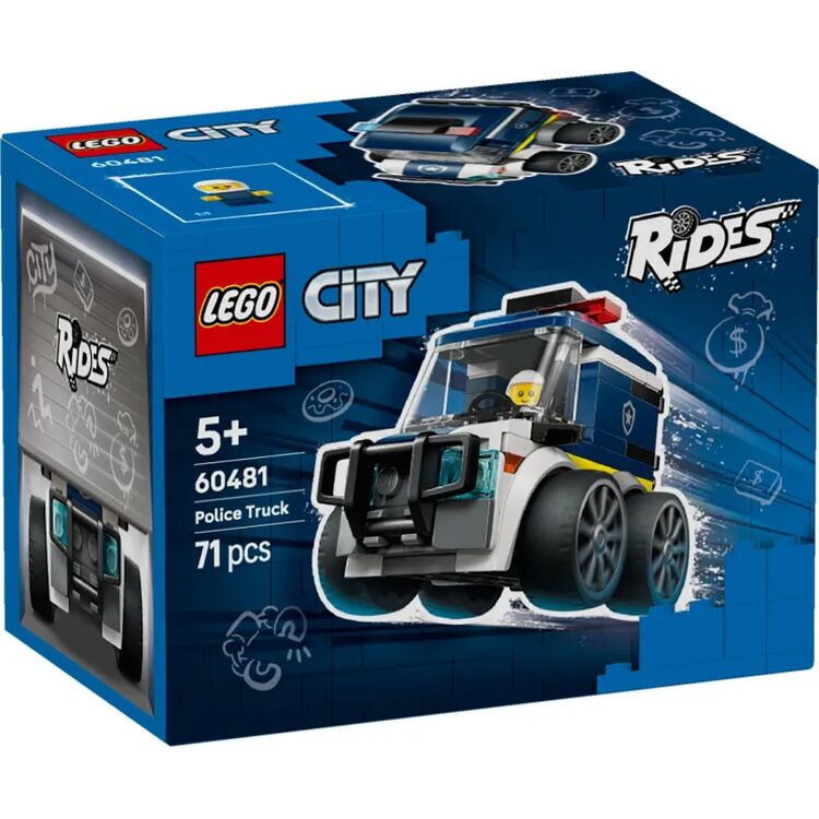 Product LEGO® City: Rides – Police Truck (60481) image