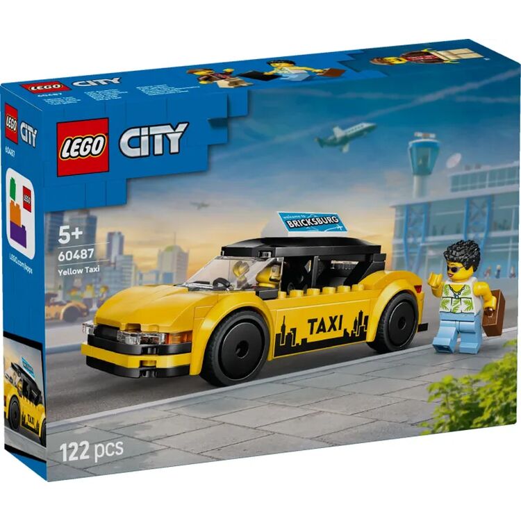 Product LEGO® City Yellow Taxi (60487) image