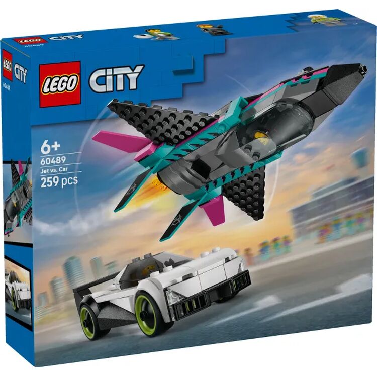 Product LEGO® City Jet vs. Car (60489) image