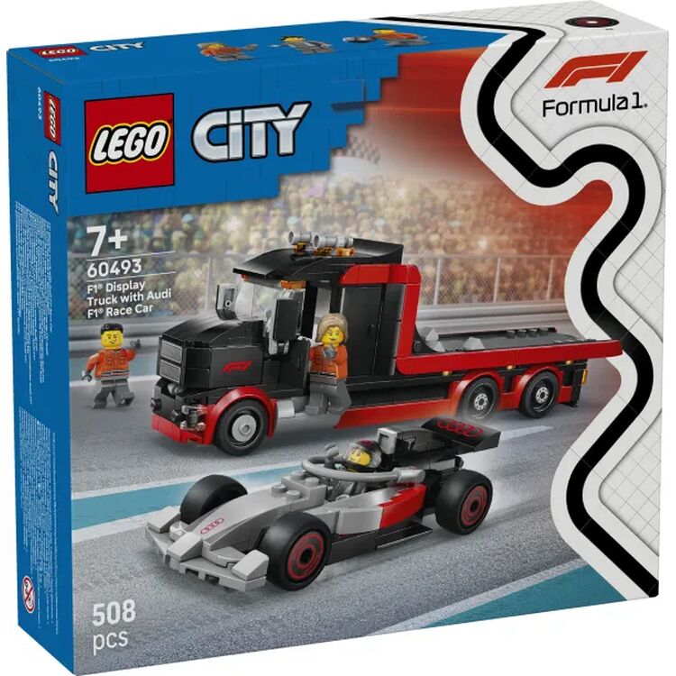 Product LEGO® City: F1® Display Truck with Audi F1® Race Car (60493) image