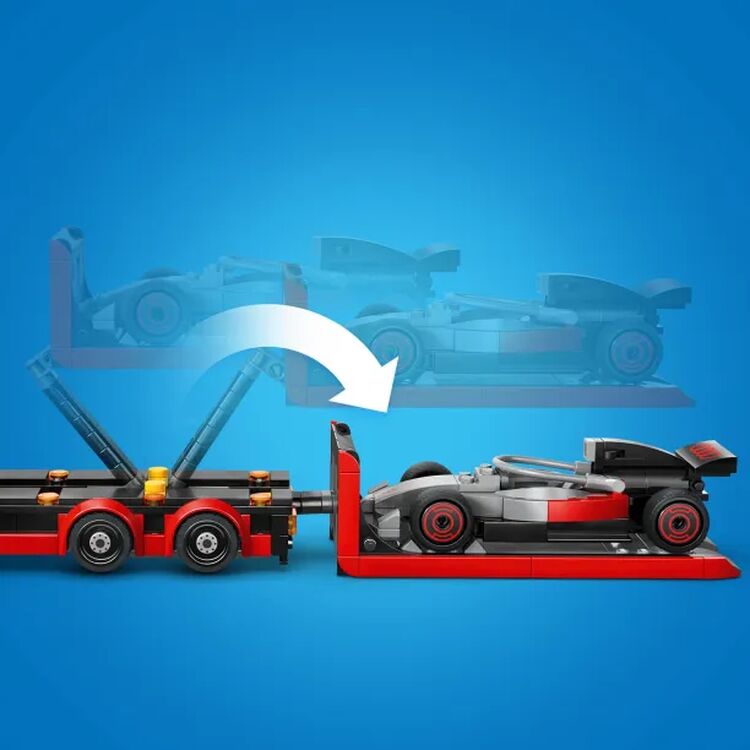Product LEGO® City: F1® Display Truck with Audi F1® Race Car (60493) image
