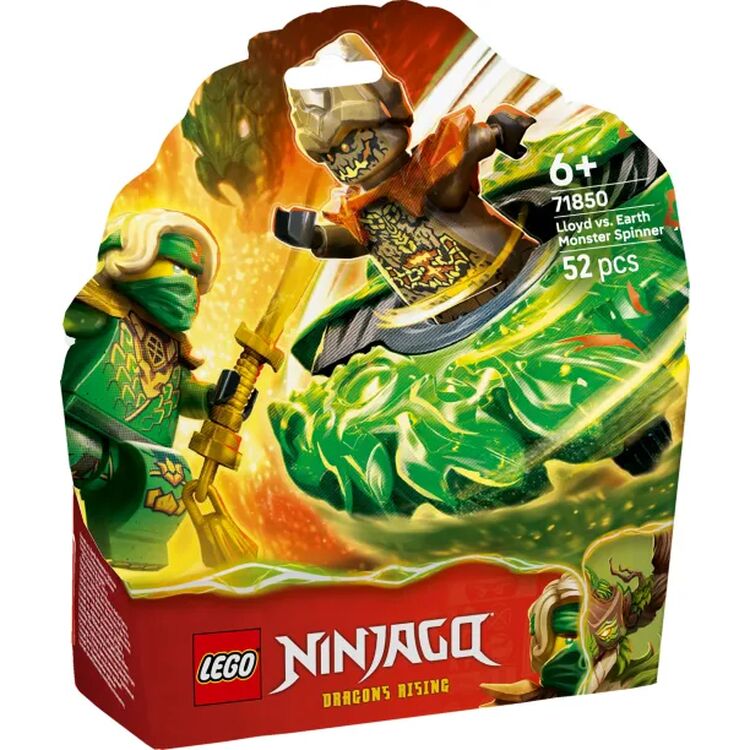 Product LEGO® NINJAGO®: Lloyd vs. Earth Monster Spinner (71850) image