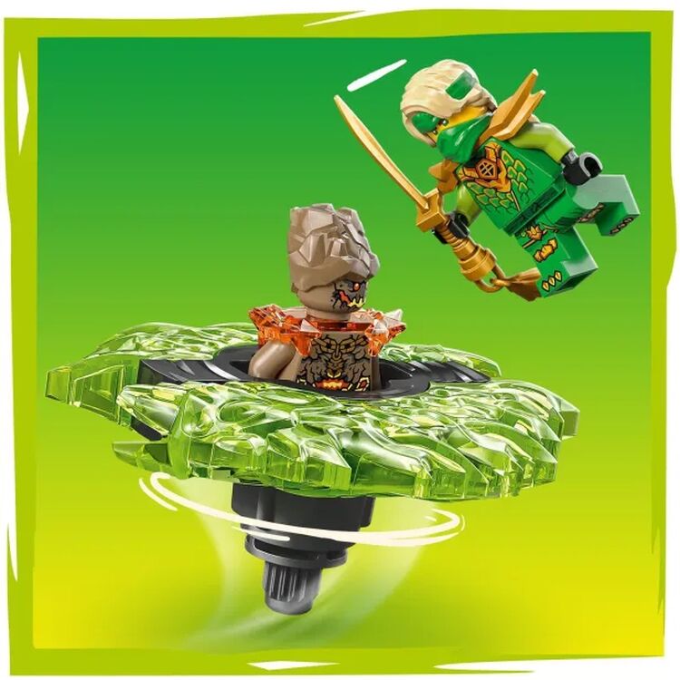 Product LEGO® NINJAGO®: Lloyd vs. Earth Monster Spinner (71850) image