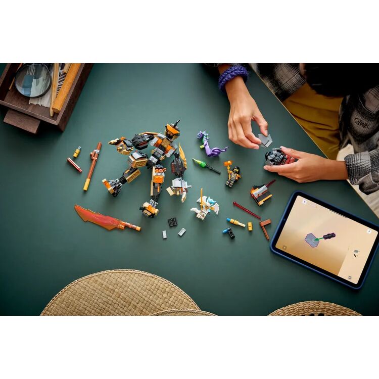 Product LEGO® Ninjago Cole's Mission Mech & Dragon Zane (71854) image