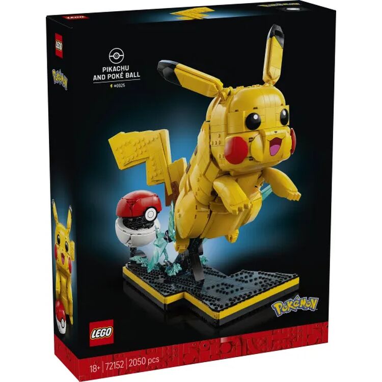 Product LEGO® Pokemon: Pikachu & Poke Ball (72152) image
