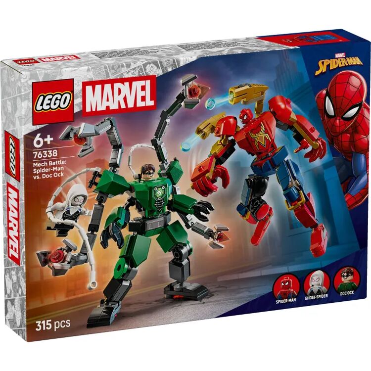 Product LEGO® Marvel: Mech Battle: Spider-Man vs. Doc Ock (76338) image