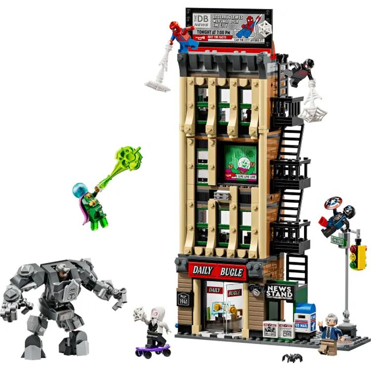 Product LEGO® Marvel: Spider-Man vs. Mysterio: The Daily Bugle (76342) image