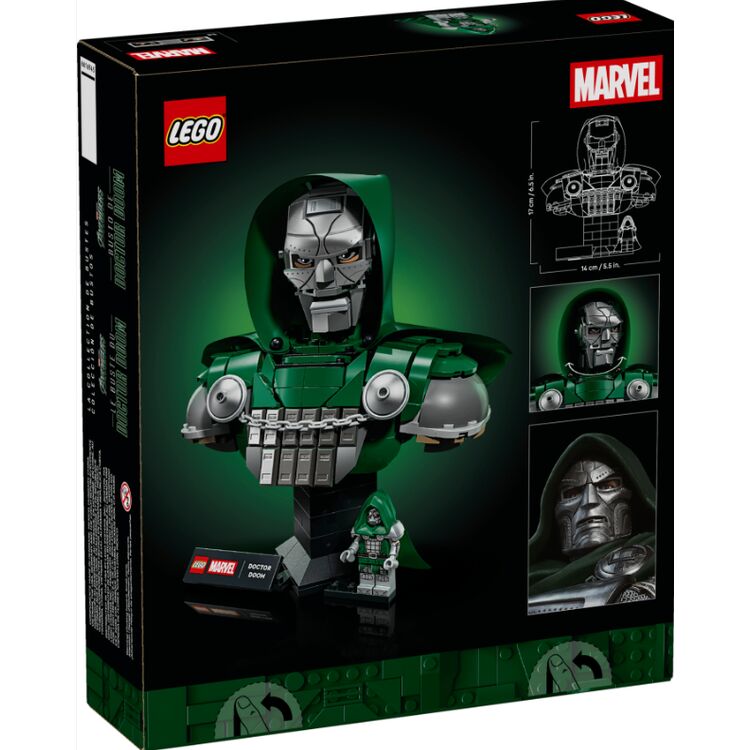 Product LEGO®  Marvel: Προτομή του Δόκτορα Ντουμ image