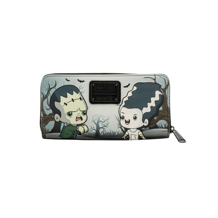 Product Loungefly Universal Monsters Line Zip Around Wallet image