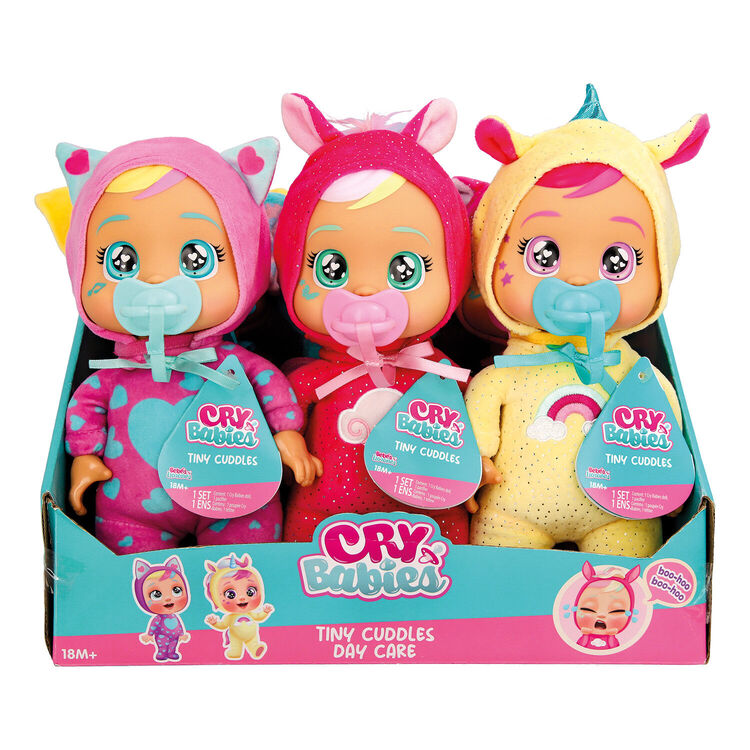 Product Κούκλα AS Cry Babies: Tiny Cuddles - Day Care Doll (4104-92029) 1τμχ Τυχαία Επιλογή image