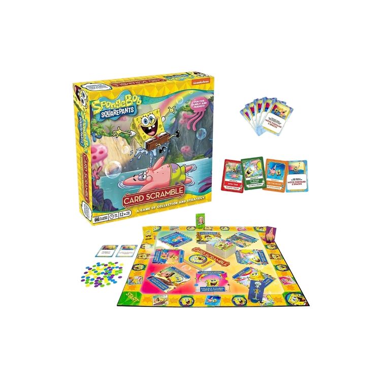 Product SpongeBob Board Game Card Scramble image