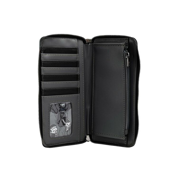 Product Loungefly Universal Monsters Line Zip Around Wallet image