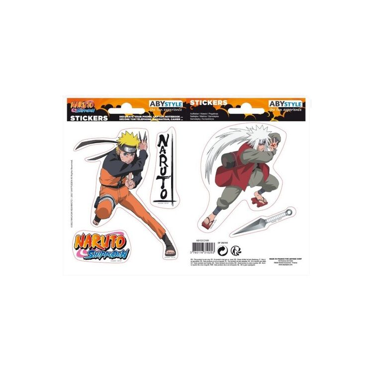 Product Αυτοκόλλητα Naruto Shippuden - Naruto & Jiraiya image