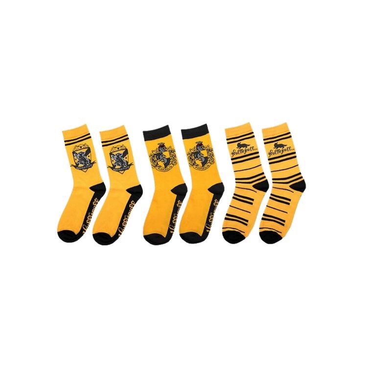 Product Harry Potter Hufflepuff Socks Set of 3 image