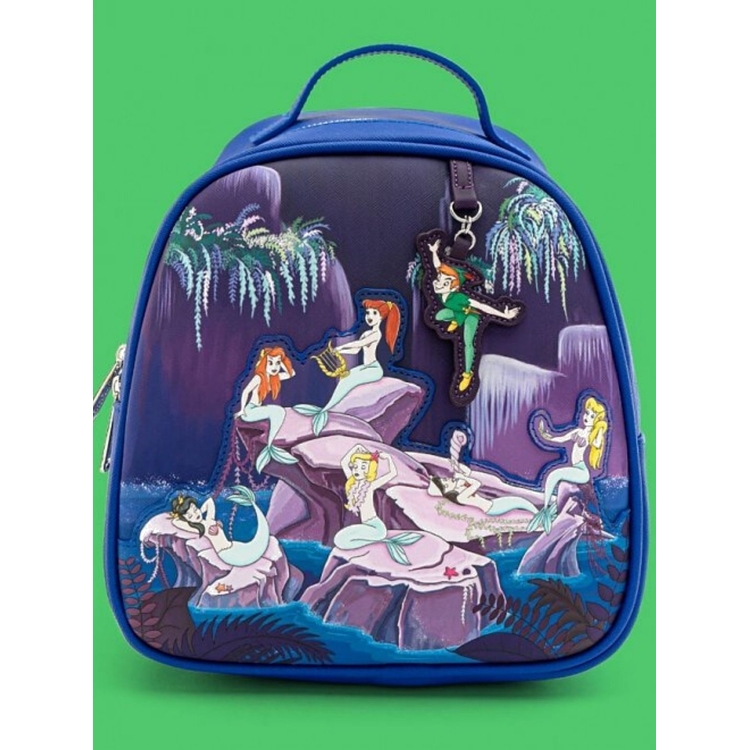 Product Loungefly Peter Pan Mermaids Mini Backpack image