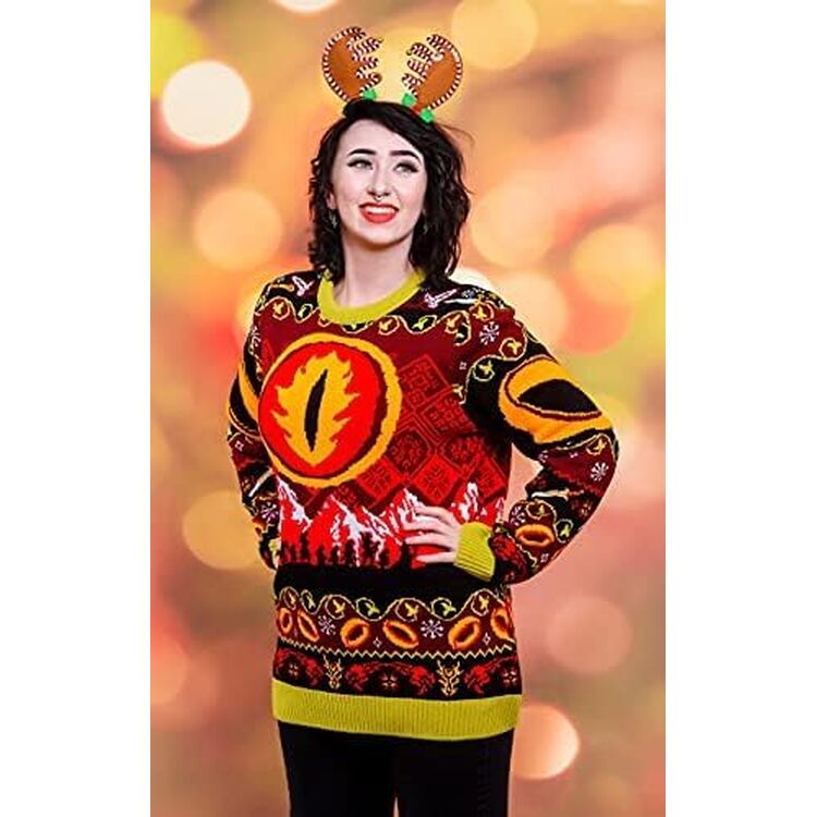 Product Lord Of The Rings One Ring Christmas Jumper image