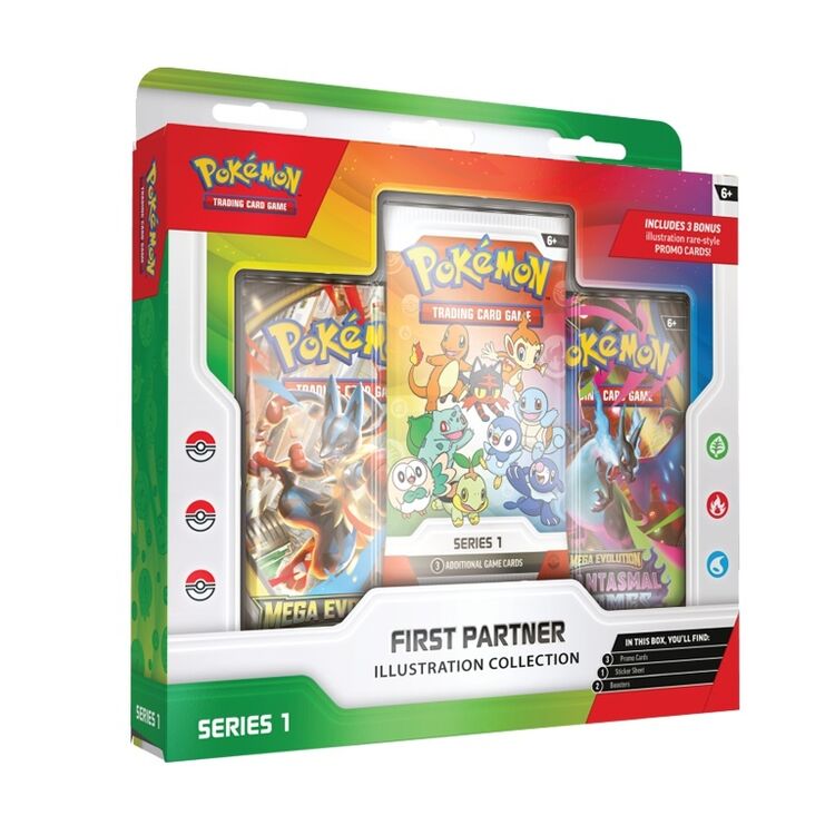 Product Pokemon TCG First Partner - Illustration Collection - Series 1 image