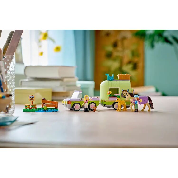Product LEGO® Friends: Horse & Baby Foal Trailer (42695) image