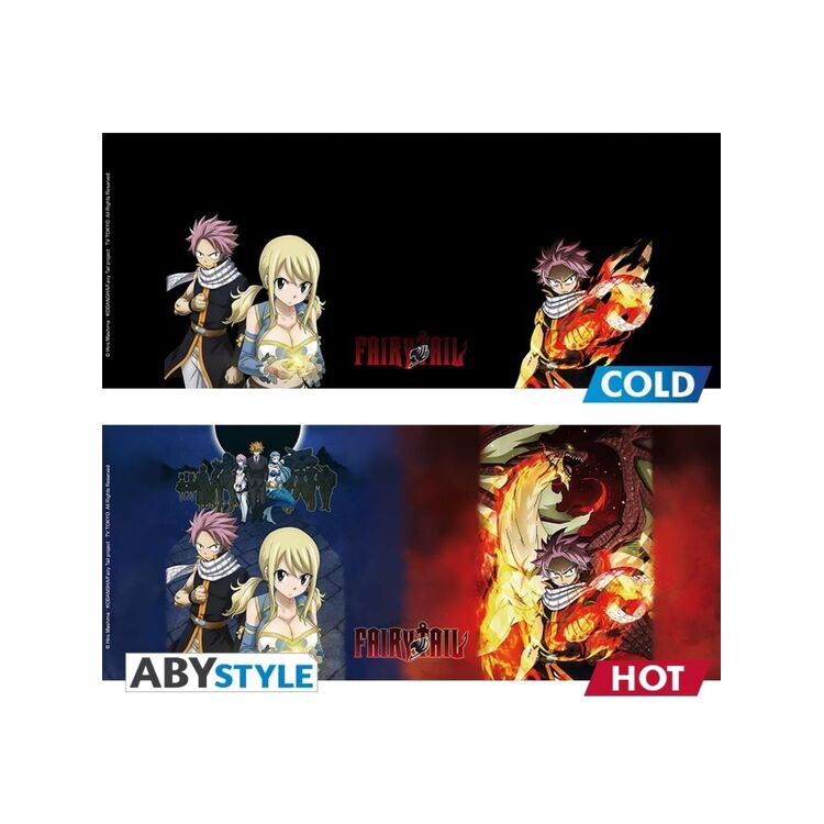 Product Fairy Tail Natsu and Lucy Heat Change Mug image