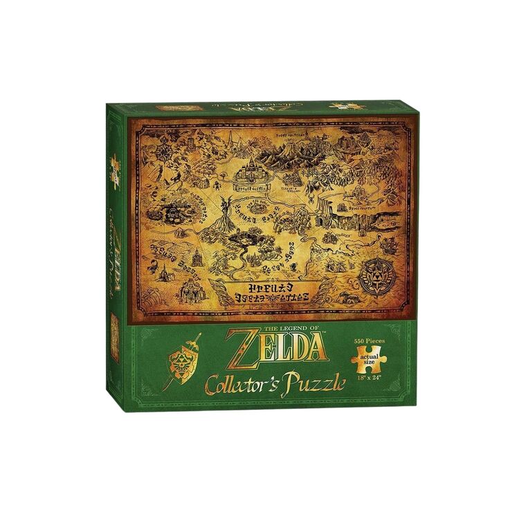 Product Legend of Zelda Puzzle Hyrule Map image