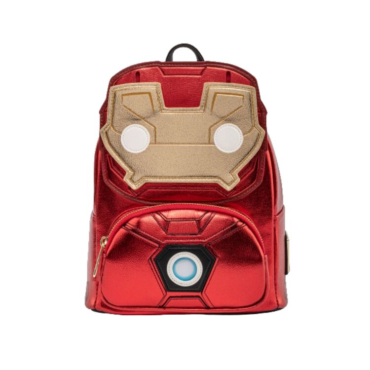 Product Loungefly Marvel Iron Man Light Up Mini Backpack image