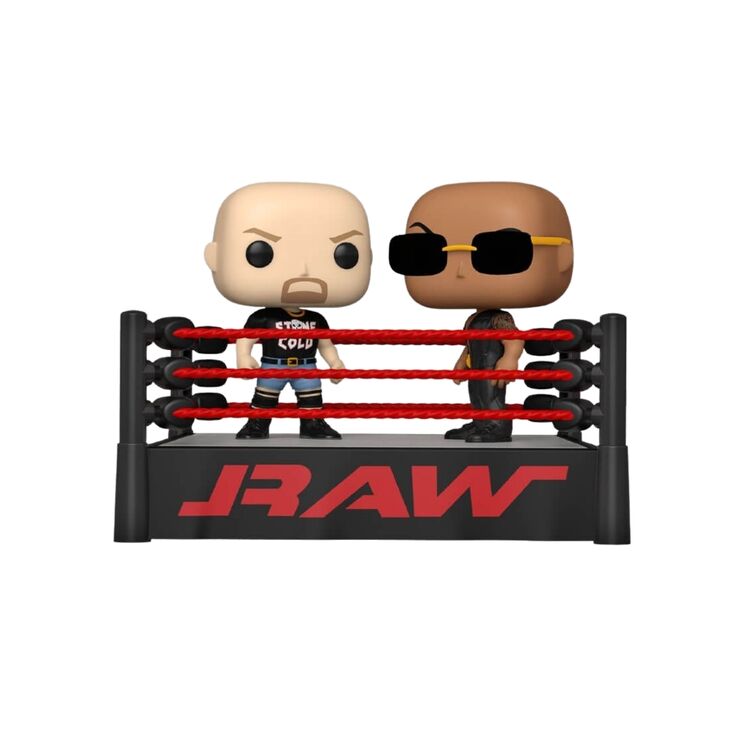 Product Funko Pop! WWE The Rock Vs Stone Cold In Wrestling  Ring image
