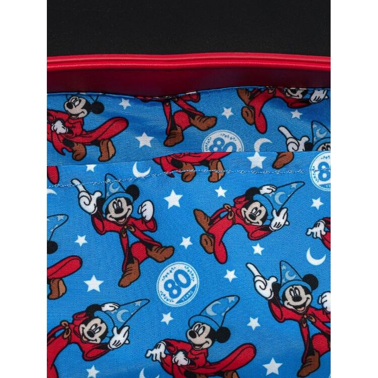 Product Loungefly Disney Fantasia Sorcerer Mickey Cosplay Crossbody Bag image