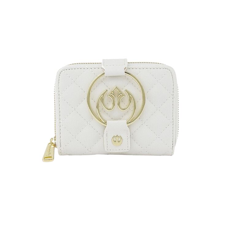 Product Loungefly Star Wars White Gold Rebel Wallet image
