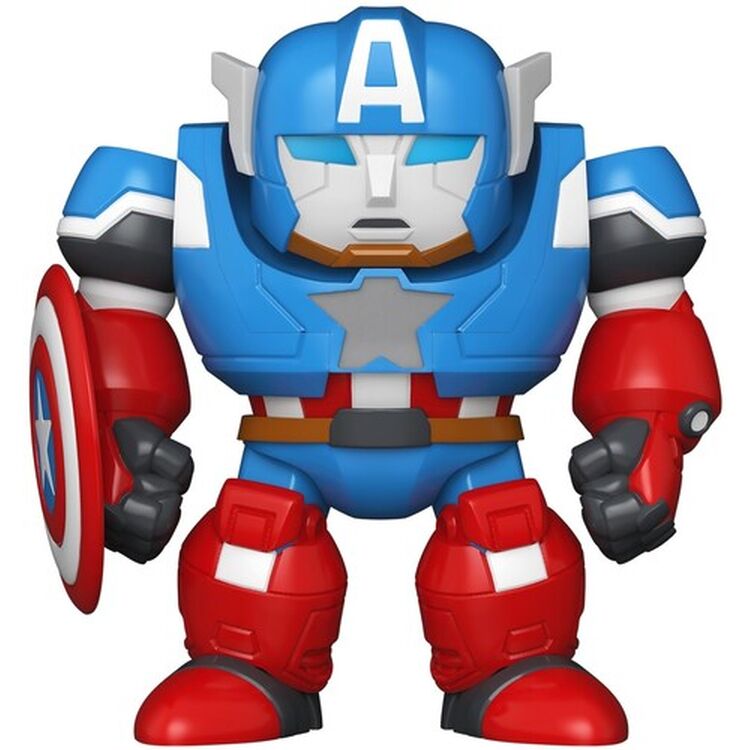 Product Funko Bitty Pop! Bitty Bots Marvel: What If…? - Captain America (Mech with Captain America) image