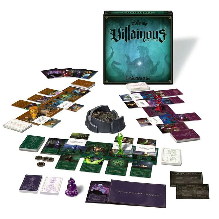 Product Επιτραπέζιο Παιχνίδι Disney Villainous Intro to Evil Board Game image