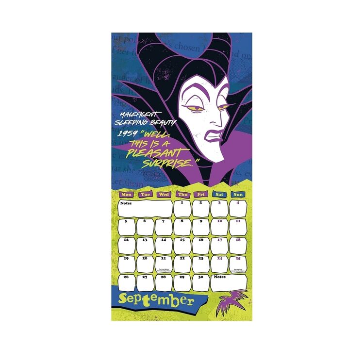 Product Calendar Disney Villains Square 2022 image