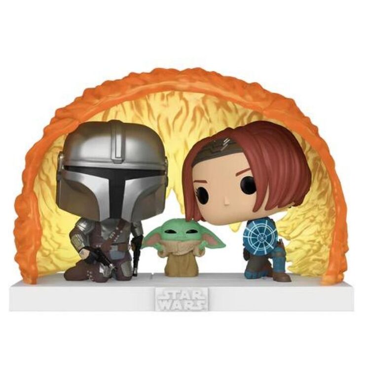 Product Funko Pop! Star Wars Moments The Mandalorian Grogu Force Barrier image