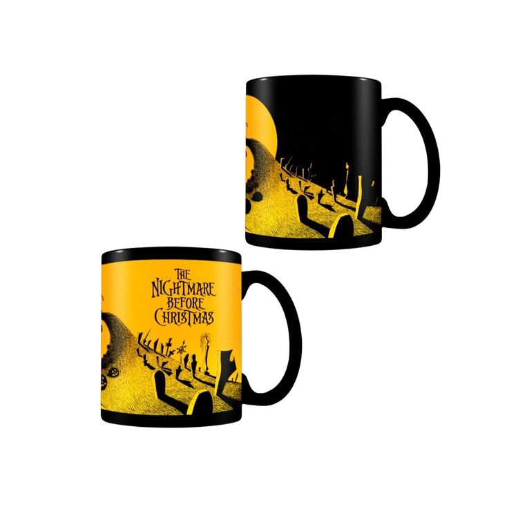 Product Disney Nightmare Before Christmas Graveyard Scene Heat Changing Mug image