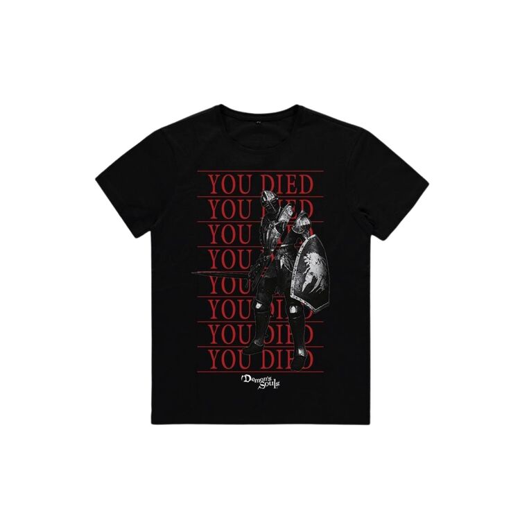 Product Demon's Souls You Died Knight T-shirt image
