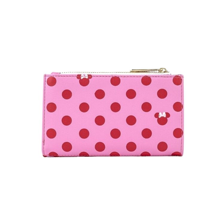 Product Loungefly Disney Minnie Pink Polka Dot Wallet image