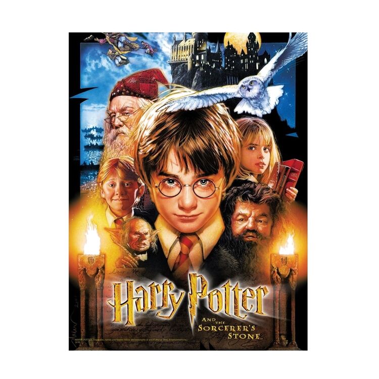 Product Harry Potter and the Sorcerer's Stone Collector's Jigsaw Puzzle Movie image