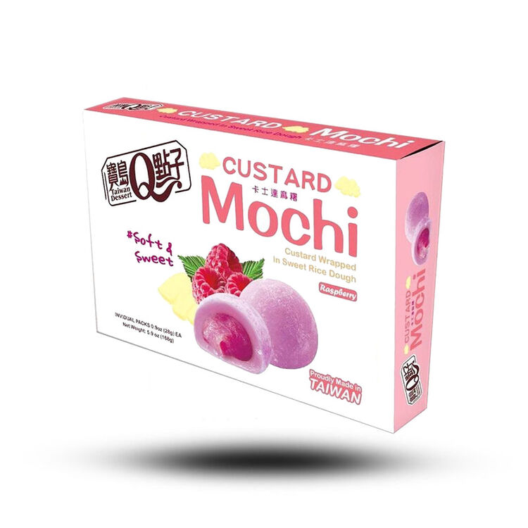 Product Custard Mochi Raspberry Flavour image
