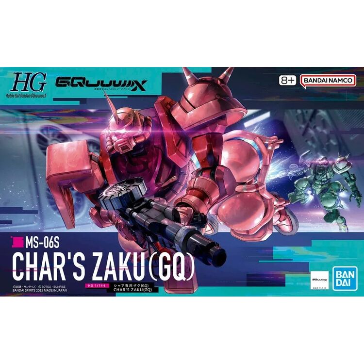 Product Gundam HG 1/144 Char's Zaku (GQ)  Model Kit image