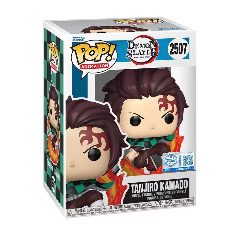 Product Φιγούρα Funko Pop! Demon Slayer Tanjiro Kamado (with Flaming Sword) (Special Edition) image