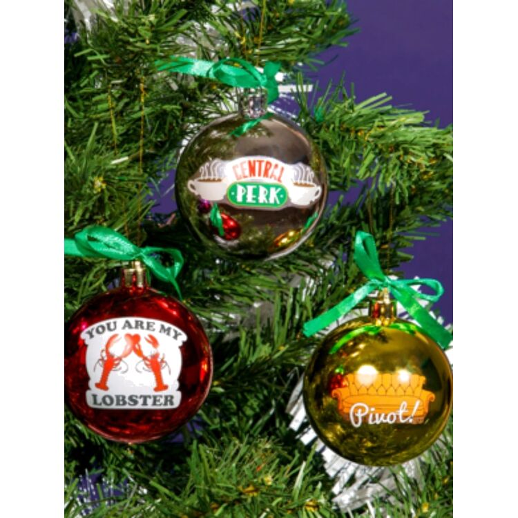 Product Set of 4 Friends Tree Decorations image