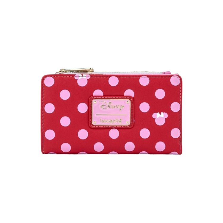 Product Loungefly Disney Minnie Pink Polka Dot Wallet image