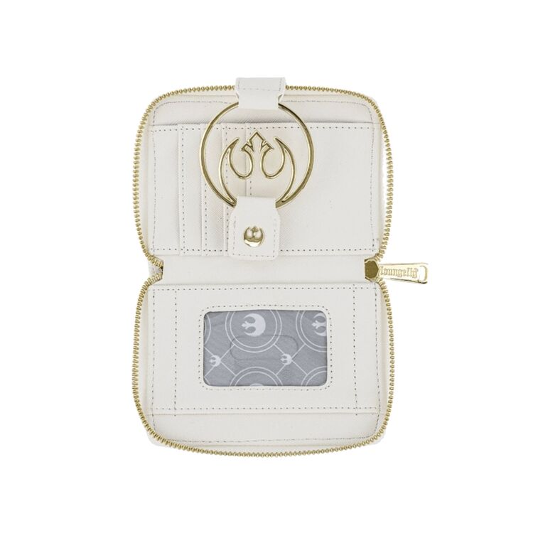 Product Loungefly Star Wars White Gold Rebel Wallet image