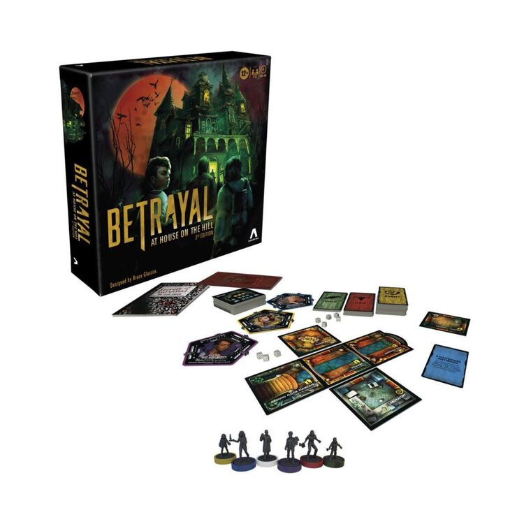 Product Επιτραπέζιο Παιχνίδι Avalon Hill Betrayal at the House on the Hill 3rd Edition image